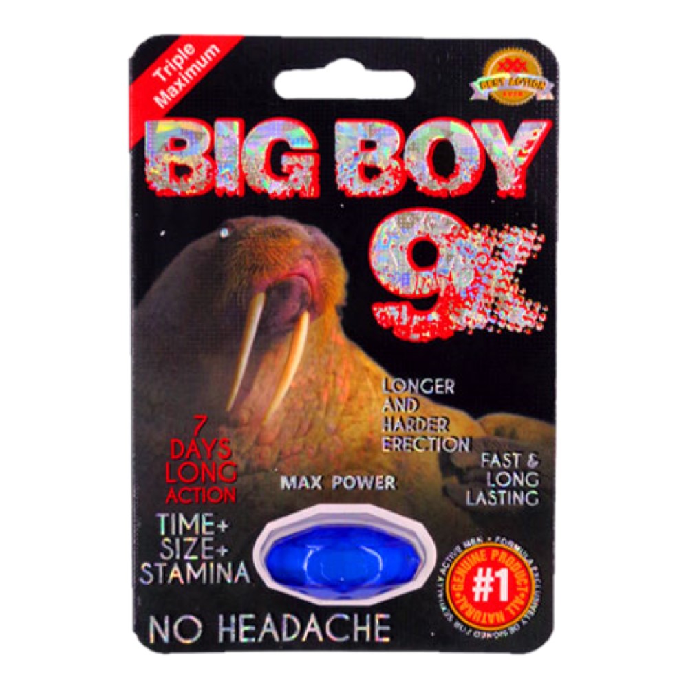 Big Boy 9X 5 Pill Pack