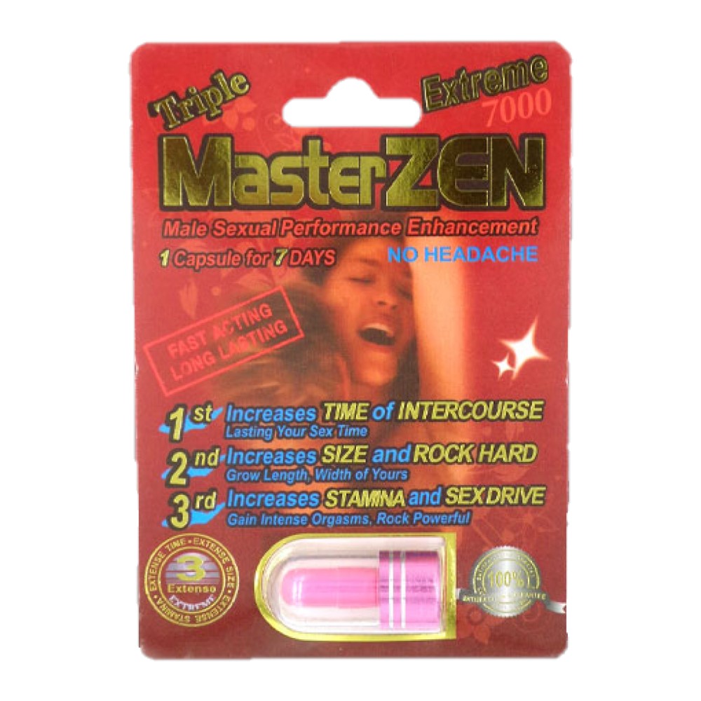 Master Zen Extreme 7000 5 Pill Pack