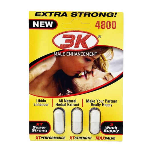 3KO White 4800 6 Pill Pack