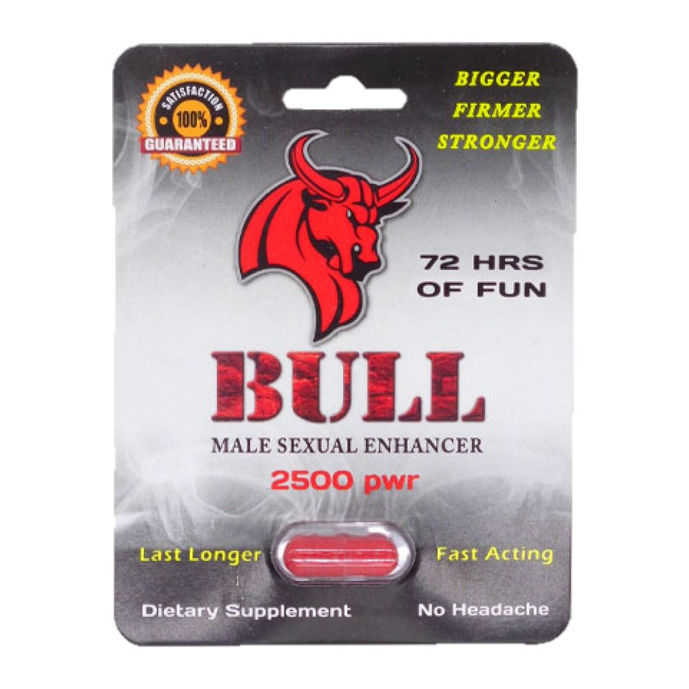 Bull 2500 Pwr 4 Pill Pack