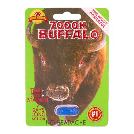 Buffalo 7000K 5 Pill Pack