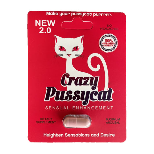 Crazy Pink Pussycat 5 Pill Pack