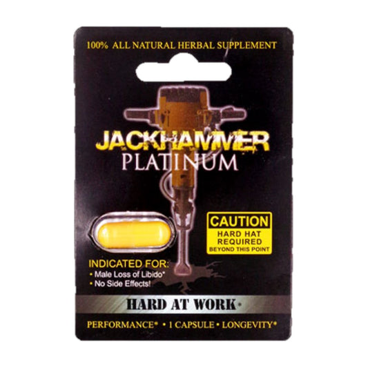 Jackhammer Platinum 5 Pill Pack