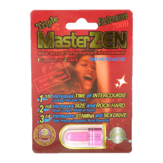Master Zen Extreme 7000 5 Pill Pack