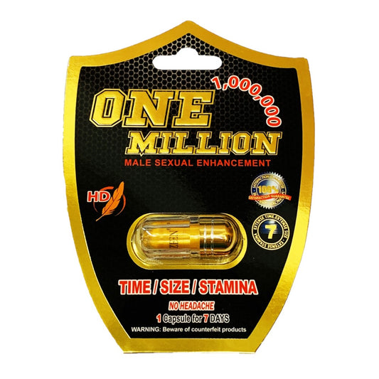 One Million 5 Pill Pack