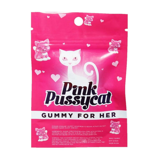 Pink Pussycat Gummy For Her 3 Pack (6 Gummies)
