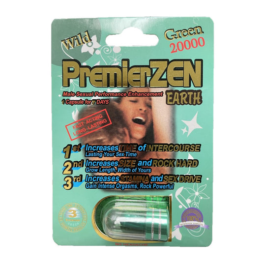 Premier Zen Green 17000 5 Pill