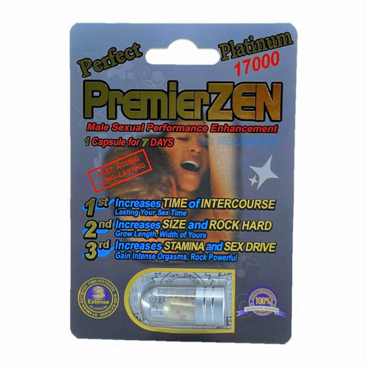 Premier Zen Platinum 17000 5 Pill