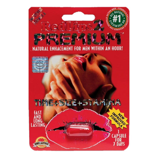 Red Lips 2 Premium 5 Pill Pack
