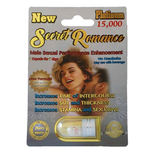 Secret Romance 15000 5 Pill Pack