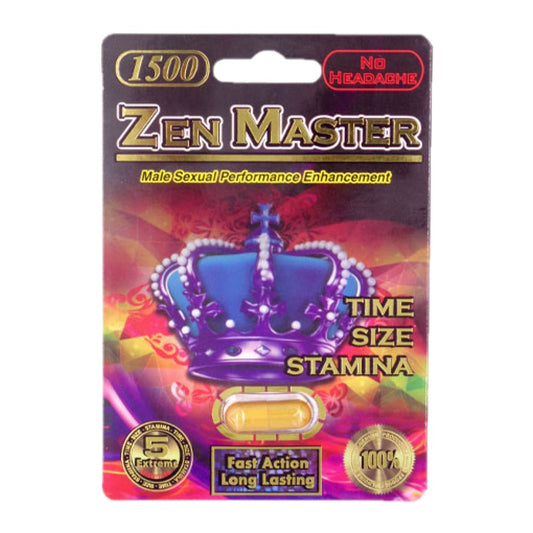 Zen Master 1500 5 Pill Pack